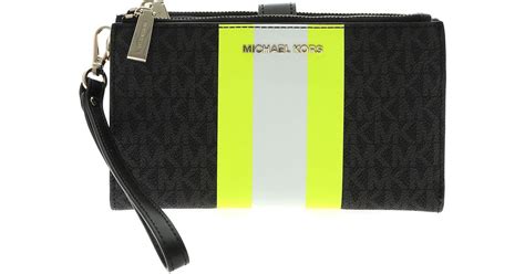 michael kors yellow coin purse wristlet|Michael Kors wristlet wallet outlet.